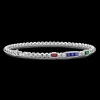 Bracciale Zancan in argento con pietre naturali.