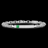 Bracciale Zancan in argento con pietre naturali.