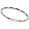 Bracciale Zancan in argento e ceramica.