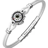 Bracciale Zancan in argento con bussola.
