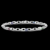 Bracciale Zancan in argento con pietre naturali.