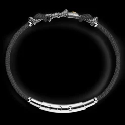 Bracciale Zancan in argento brunito con nodo.