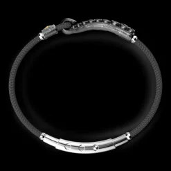 Bracciale Zancan in argento brunito con tentacoli di piovra.