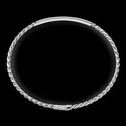Bracciale Zancan in argento con targa e pietre naturali.