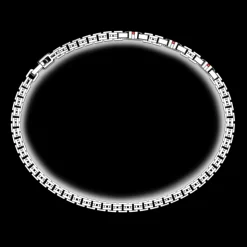 Bracciale Zancan in argento con pietre naturali.