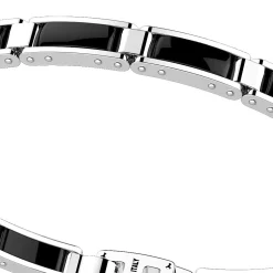 Bracciale Zancan in argento e ceramica.