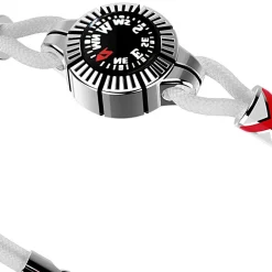 Bracciale Zancan in argento con bussola.