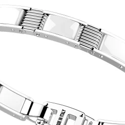 Bracciale Zancan in argento e ceramica.