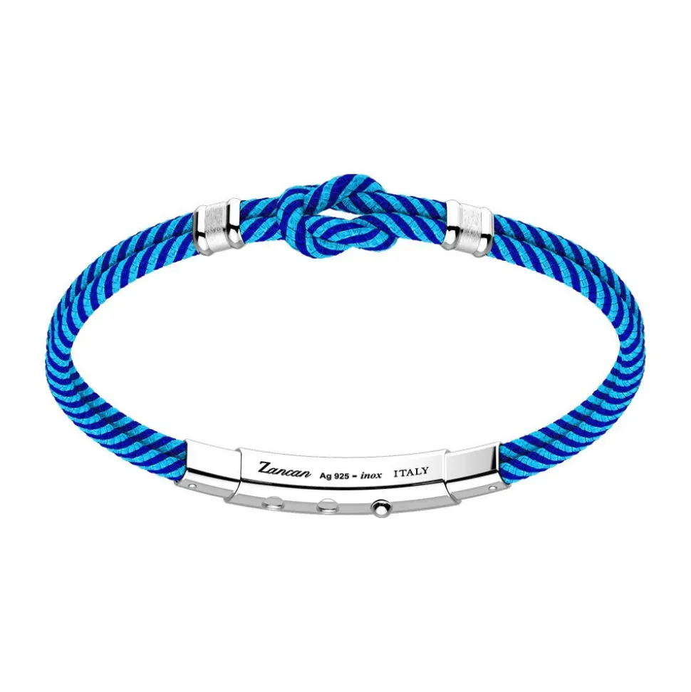 Bracciale Zancan in kevlar con nodo nautico.