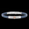 Bracciale Zancan in kevlar con targa e timone.