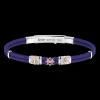Bracciale Zancan in kevlar con elementi nautici.