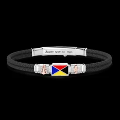 Bracciale Zancan in kevlar con bandiere nautiche.