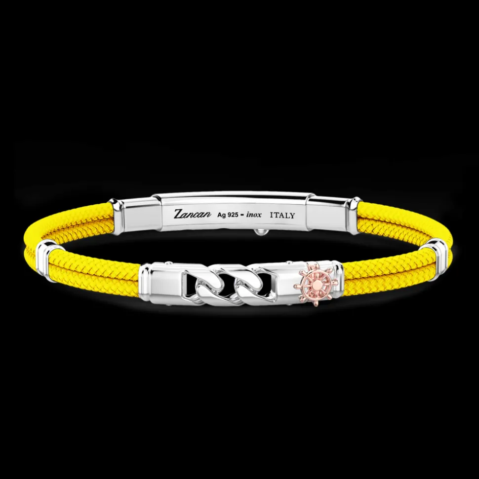 Bracciale Zancan in kevlar con maglia grumette.