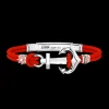 Bracciale Zancan in kevlar con ancora.