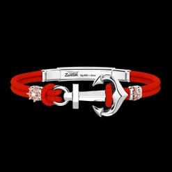 Bracciale Zancan in kevlar con ancora.