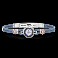 Bracciale Zancan in kevlar con bussola.