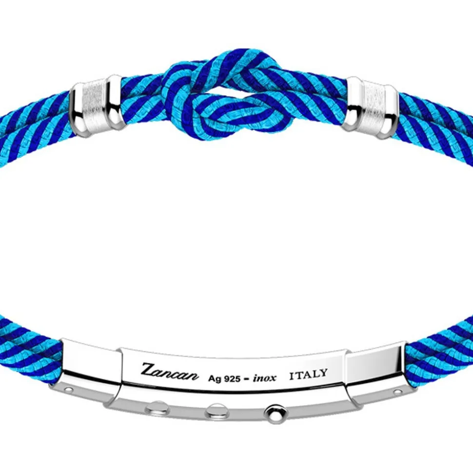 Bracciale Zancan in kevlar con nodo nautico.