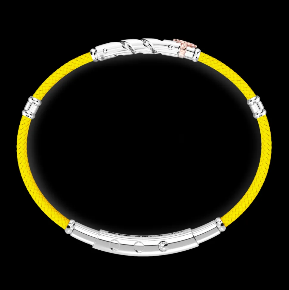Bracciale Zancan in kevlar con maglia grumette.