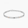 Bracciale  Zancan in oro bianco con diamanti.
