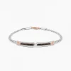 Bracciale  Zancan in oro bianco con diamanti.