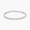 Bracciale  Zancan in oro bianco con diamanti.