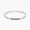 Bracciale  Zancan in oro bianco con diamanti.