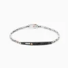 Bracciale  Zancan in oro bianco con diamanti.