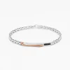 Bracciale  Zancan in oro bianco con diamanti.