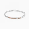 Bracciale  Zancan in oro bianco con diamanti.