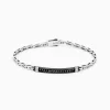 Bracciale  Zancan in oro bianco con diamanti.