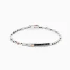 Bracciale  Zancan in oro bianco con diamanti.