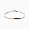 Bracciale  Zancan in oro bianco con diamanti.