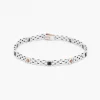 Bracciale  Zancan in oro bianco con diamanti.