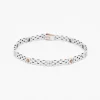 Bracciale  Zancan in oro bianco con diamanti.