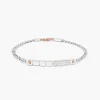 Bracciale  Zancan in oro bianco con diamanti.