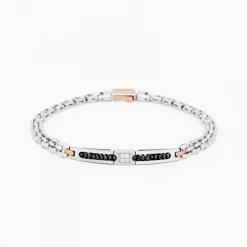 Bracciale  Zancan in oro bianco con diamanti.