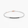 Bracciale  Zancan in oro bianco con diamanti.