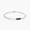 Bracciale  Zancan in oro bianco con diamanti.