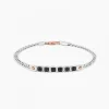Bracciale  Zancan in oro bianco con diamanti.