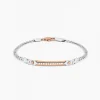 Bracciale  Zancan in oro bianco con diamanti.