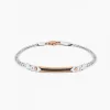 Bracciale  Zancan in oro bianco con diamanti.