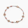 Bracciale  Zancan in oro bianco con diamanti e pietre preziose.