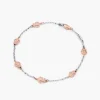 Bracciale  Zancan in oro bianco e ancora