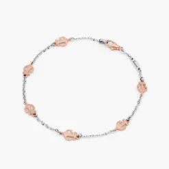 Bracciale Zancan in oro bianco e ancora