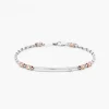Bracciale  Zancan in oro bianco con diamante.