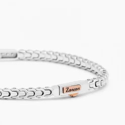 Bracciale  Zancan in oro bianco con diamanti.
