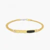 Bracciale Zancan in oro giallo con diamanti.