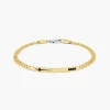 Bracciale  Zancan in oro giallo con diamanti.