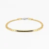 Bracciale  Zancan in oro giallo con diamanti.