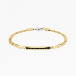 Bracciale Zancan in oro giallo con diamanti.